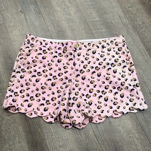 Lilly Pulitzer Leopard Print Shorts